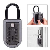 ccyx key lock box,realtor key lock box safe lockbox 10-digit push button combination safe vault