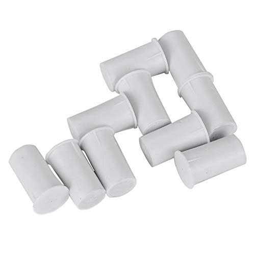 10pcs NC Recessed Wired Door Window Sensor Magnetic Switch for Home Security Alarm System - Image 2