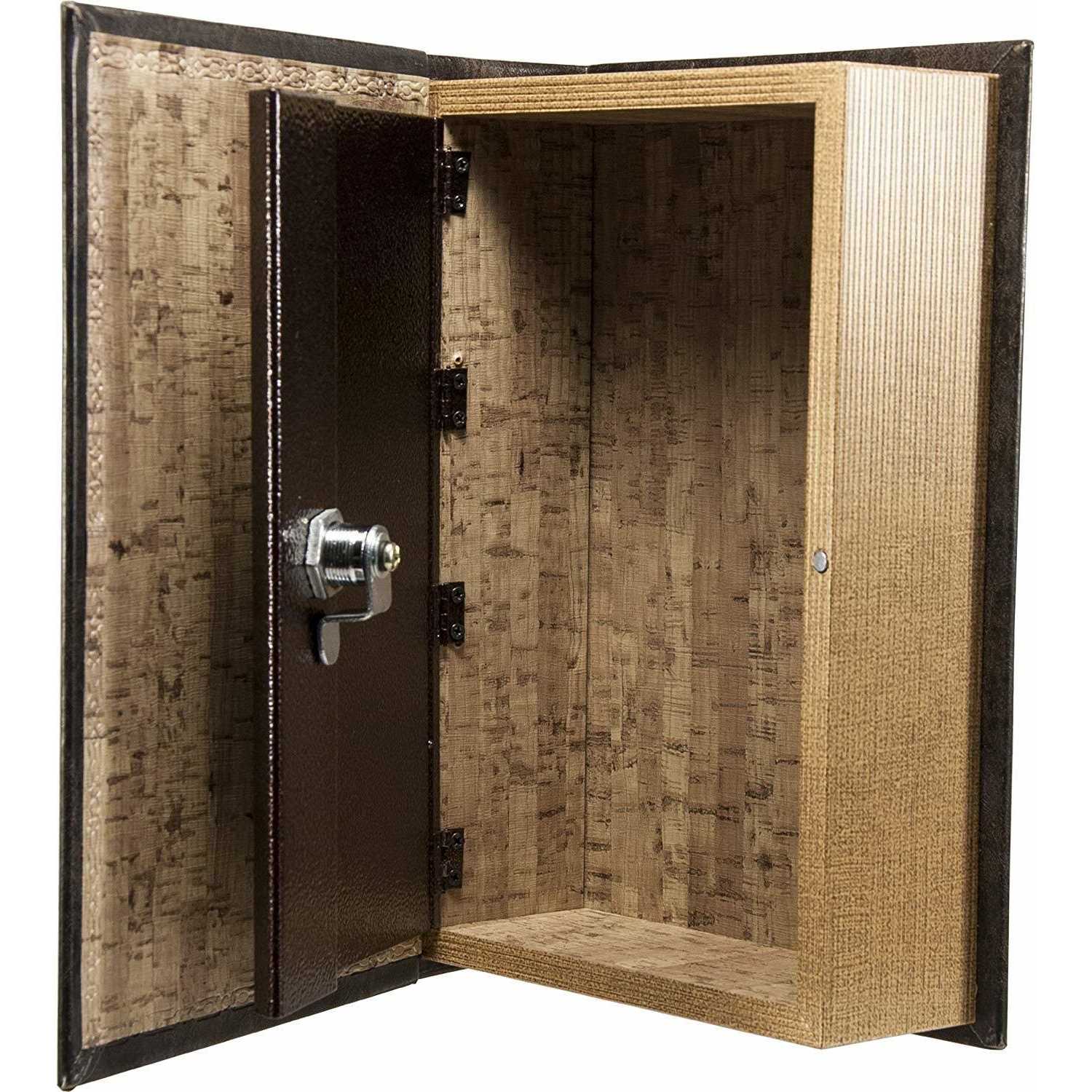 Barska Antique Book Safe with Key Lock CB11994 - Image 3