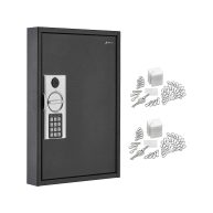 AdirOffice 60-Key Steel Heavy-Duty Digital Lock Key Cabinet