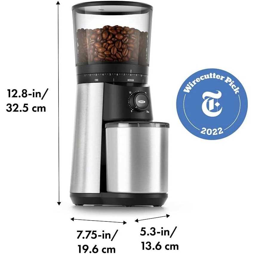 OXO Brew Conical Burr Coffee Grinder - Image 4