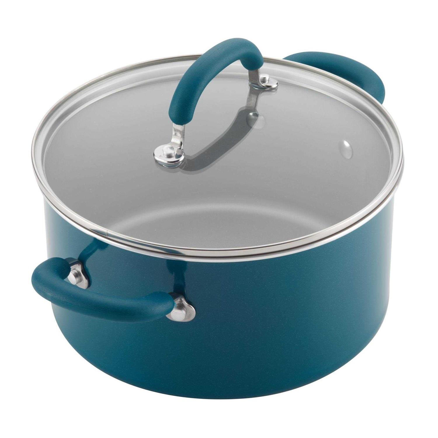 Rachael Ray 13 Create Delicious Aluminum Nonstick Cookware Set - Image 5