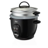 Oster Titanium Infused DuraCeramic 6-Cup Rice & Grain Cooker with Steam Tray