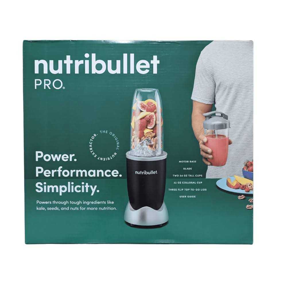 Nutribullet Pro 900W Black Blender - Image 2