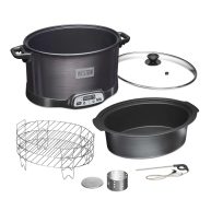 2 in 1 Indoor Smoker & Slow Cooker Weston