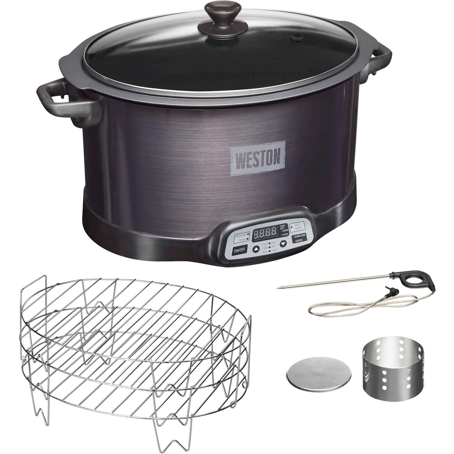 2 in 1 Indoor Smoker & Slow Cooker Weston - Image 2