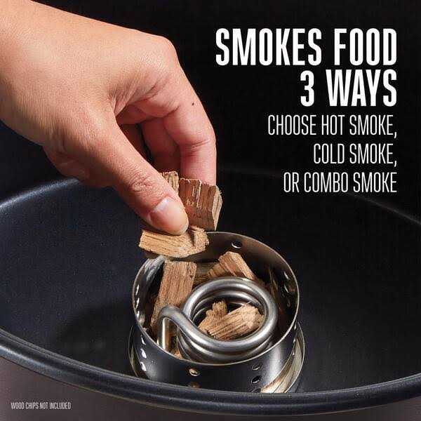 2 in 1 Indoor Smoker & Slow Cooker Weston - Image 3