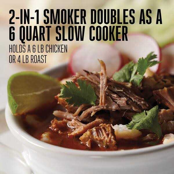 2 in 1 Indoor Smoker & Slow Cooker Weston - Image 4