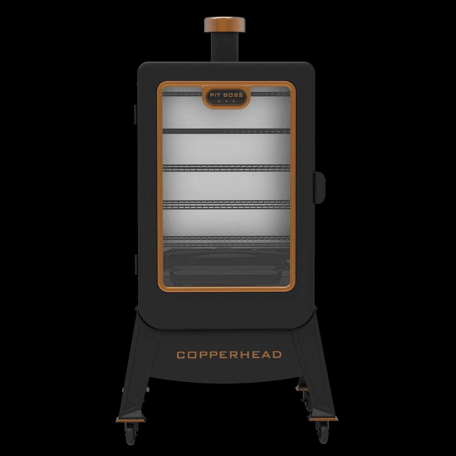 Pit Boss Copperhead 1300 sq in Vertical Wood Pellet Smoker - Image 5