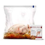 Pack of Two Extra Large Brining Bags Designed for Turkey