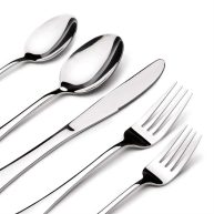 Acnusik Silverware Set for 8, 40 Piece Heavy Duty Stainless Steel Flatware Utensils Cutlery Set Including Steak Knife Fork and Spoon