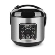 Aroma Housewares 2-8-Cups Digital Cool-Touch Rice Grain Cooker and Food Steamer