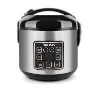 Aroma Housewares 2-8-Cups Digital Cool-Touch Rice Grain Cooker and Food Steamer