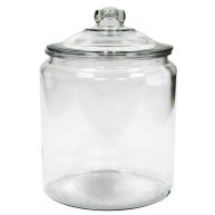 Anchor Hocking Heritage Hill Glass Jar
