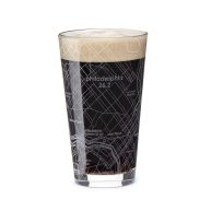 26.2 Marathon Map Pint Glass Standard