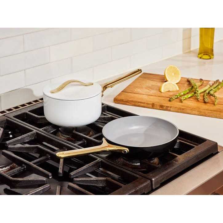 Caraway Mini Duo Non-Stick Ceramic Mini Fry Pan & Mini Sauce Pan - Image 5