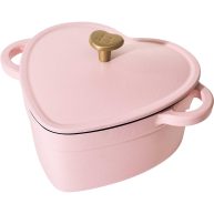 Beautiful 2QT Cast Iron Heart Dutch Oven
