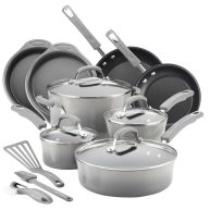 Rachael Ray 15-Piece Nonstick Cookware Set