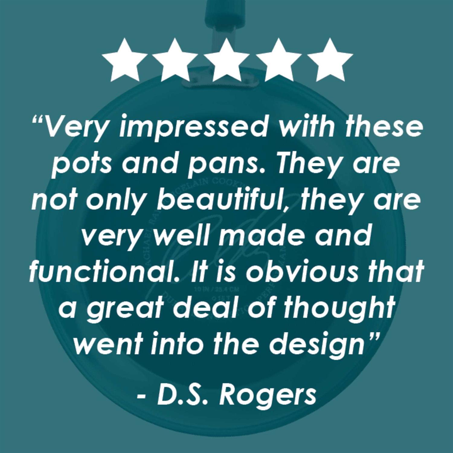 Rachael Ray 15-Piece Nonstick Cookware Set - Image 3