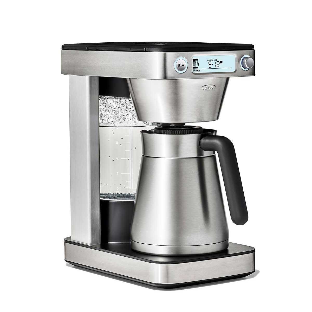 OXO Brew 12-Cup Coffee Maker with Podless Single-Serve Function