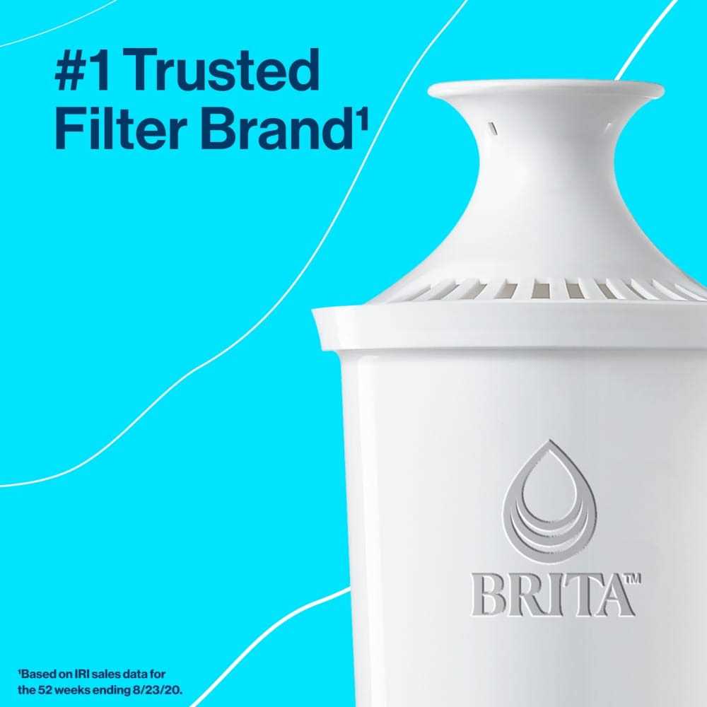 Brita Large Tahoe Teal 10-Cup Water Filter Pitcher - Image 2