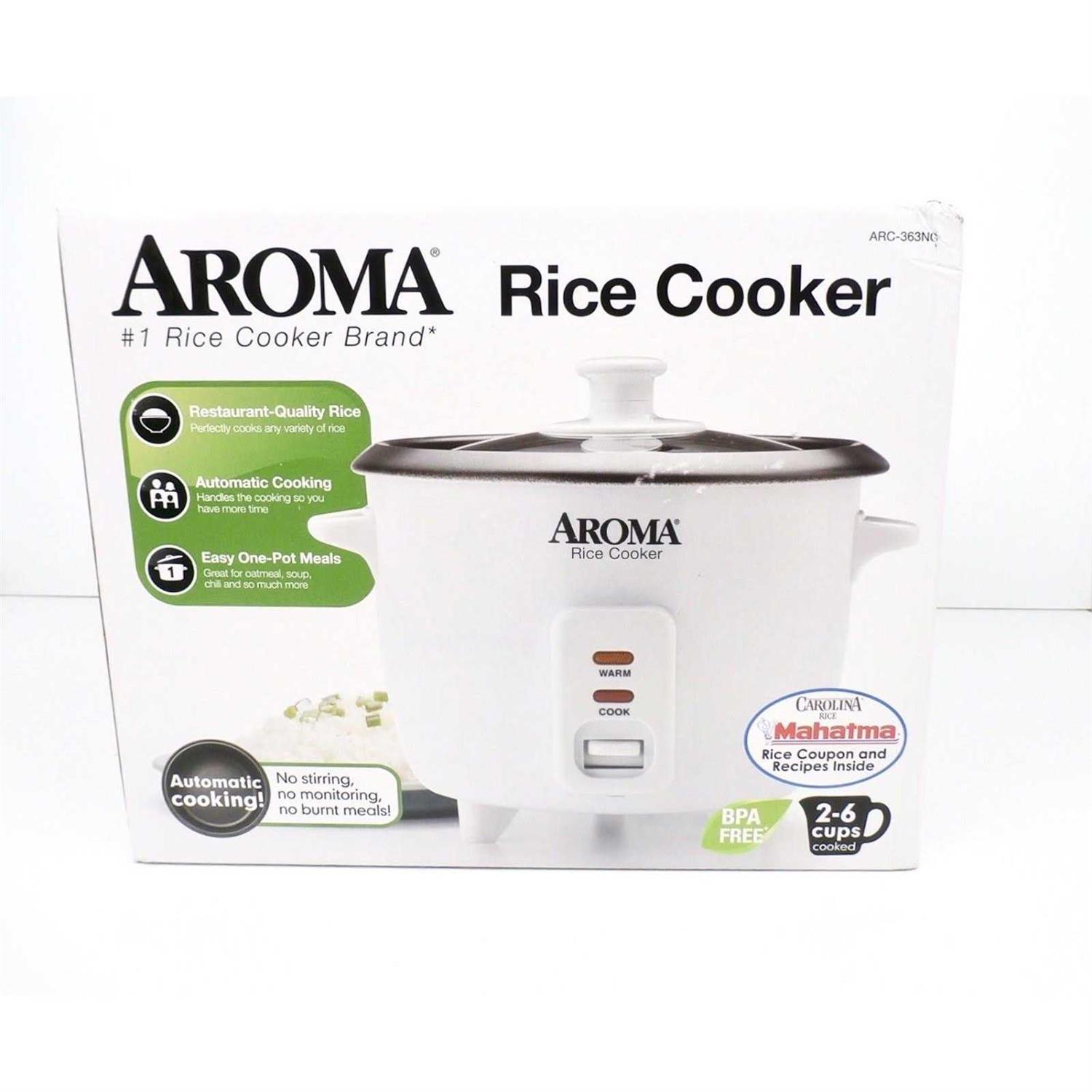 Aroma 6-Cup Pot-Style Rice Cooker - Image 4