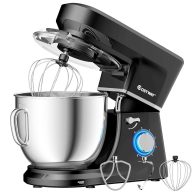 Costway 7.5 qt Tilt-Head Stand Mixer 6 Speed 660W with Dough Hook