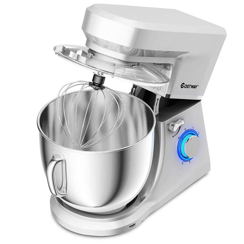 Costway 7.5 qt Tilt-Head Stand Mixer 6 Speed 660W with Dough Hook - Image 5