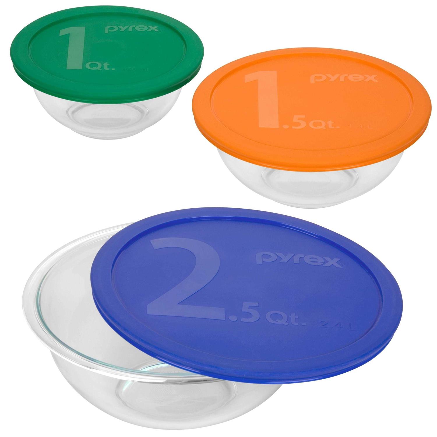 Pyrex Smart Essentials Mixing Bowl Set - Image 3