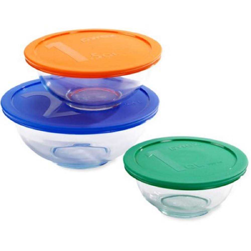 Pyrex Smart Essentials Mixing Bowl Set - Image 4