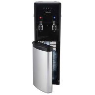 Primo Pro-Plus Bottom-Load Hot and Cold Water Dispenser with Self-Sanitization, Black/Stainless Steel