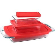 Pyrex Easy Grab 6-Piece Storage Set with Lids