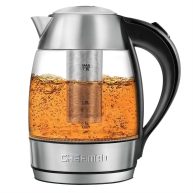 Chefman Fast-Boiling Glass Electric Kettle