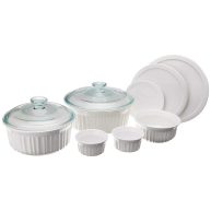 Corningware 12 Piece Bakeware Set White