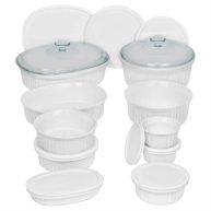 Corningware 12 Piece Bakeware Set White