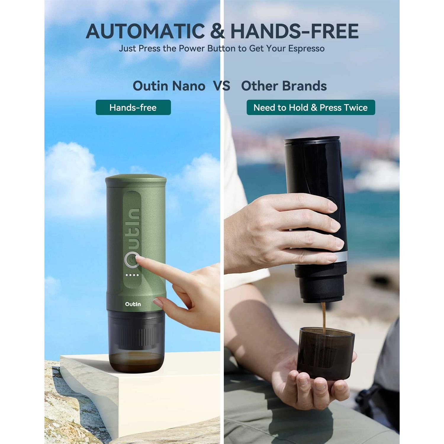 Outin Nano Portable Espresso Machine - Image 2