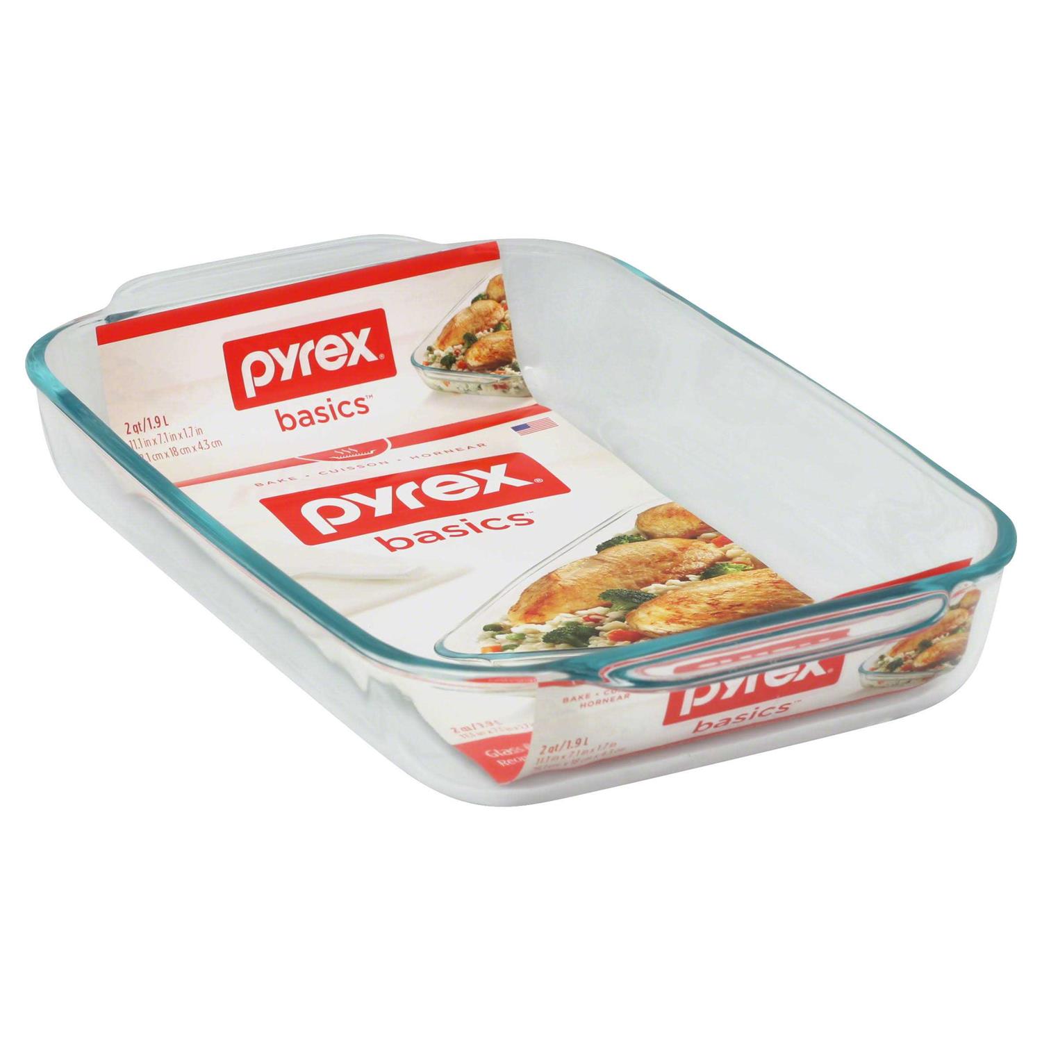 Pyrex Basics Glass Oblong Baking