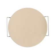 Nordic Ware Ceramic Pizza Stone with Steel Holder