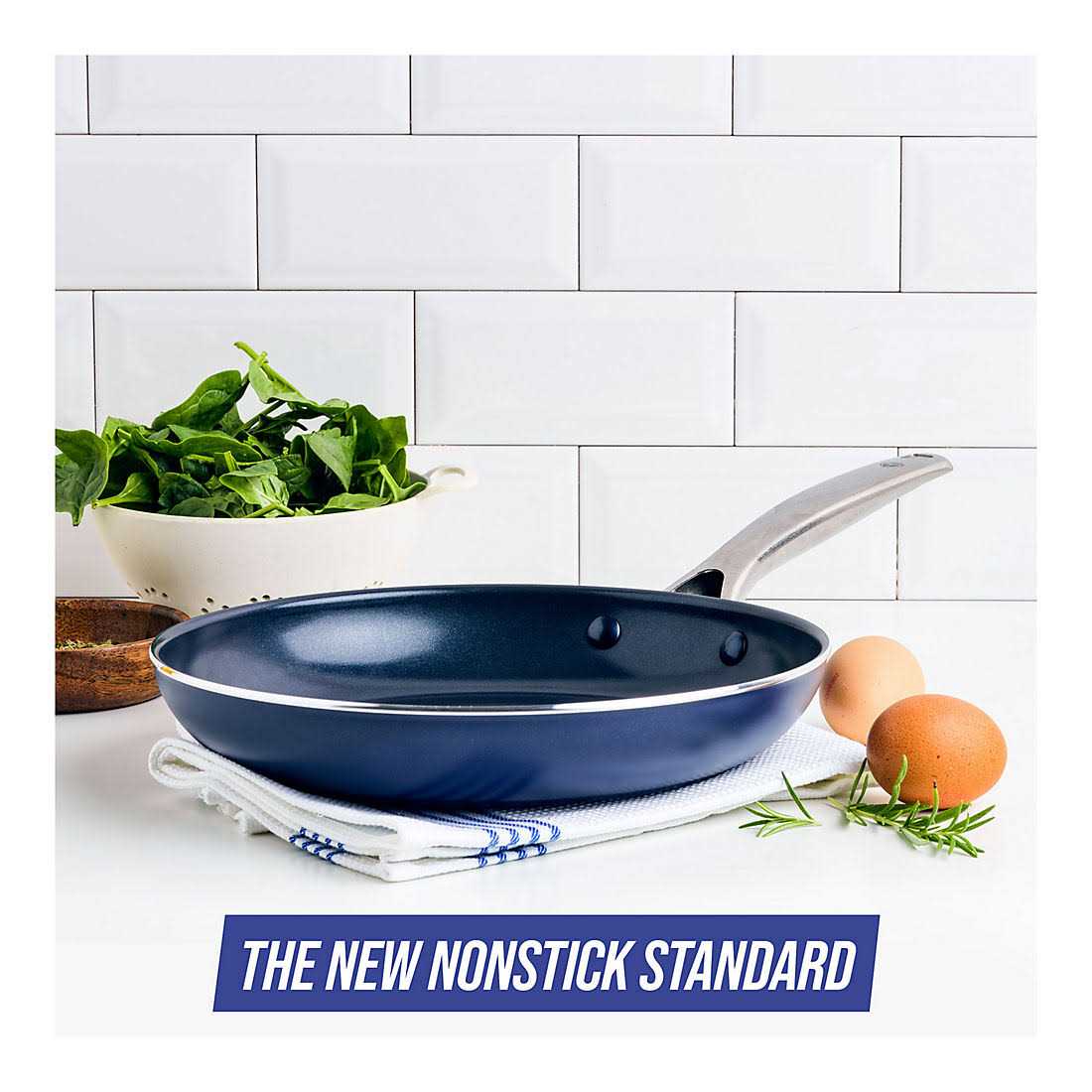 Blue Diamond Ceramic Nonstick Fry Pan - Image 4