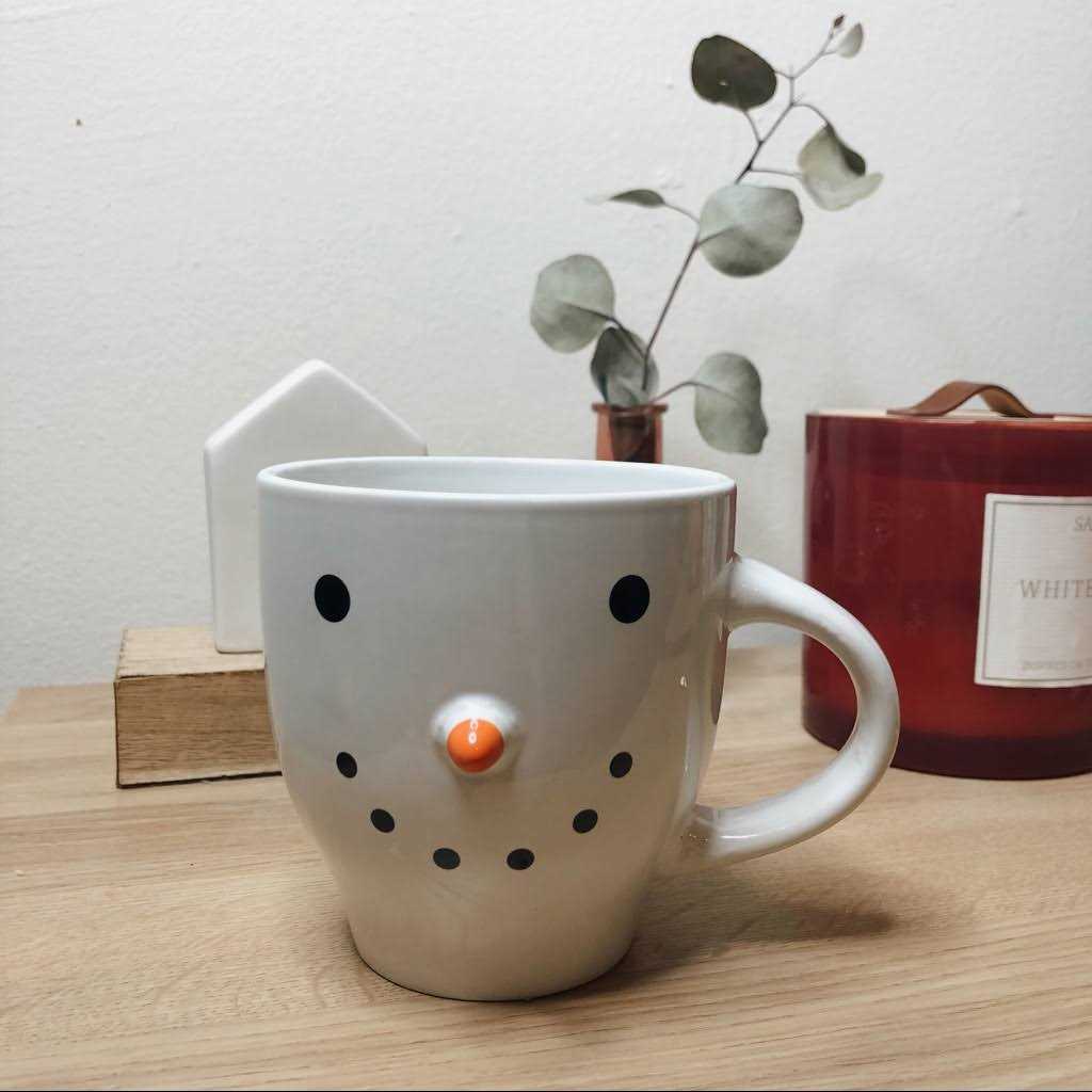 24 Large Stoneware Snowman Mugs, 20-oz | Shop For Christmas at Dollar Tree - Image 3