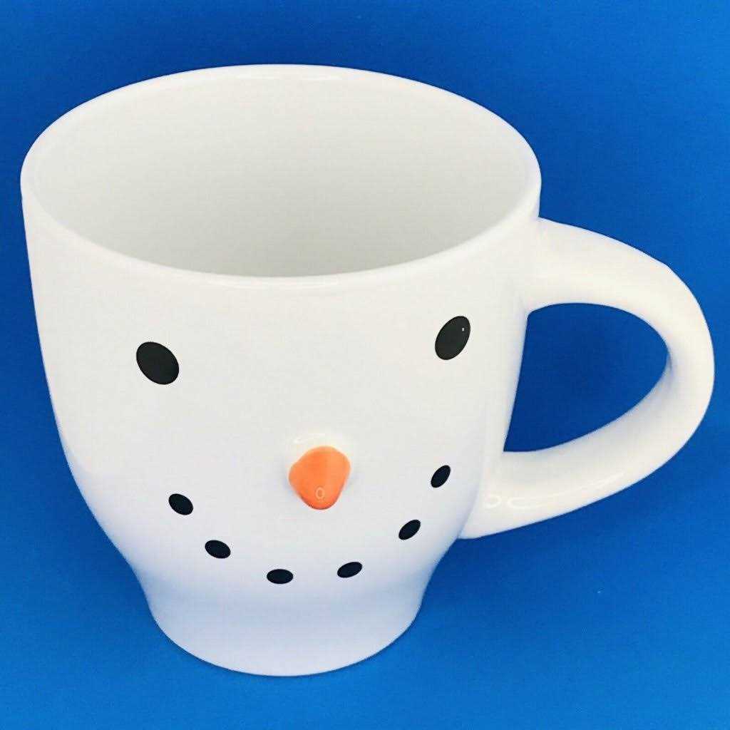 24 Large Stoneware Snowman Mugs, 20-oz | Shop For Christmas at Dollar Tree - Image 4