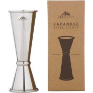 A Bar Above Premium Japanese Jigger with 8 Measurements Inside
