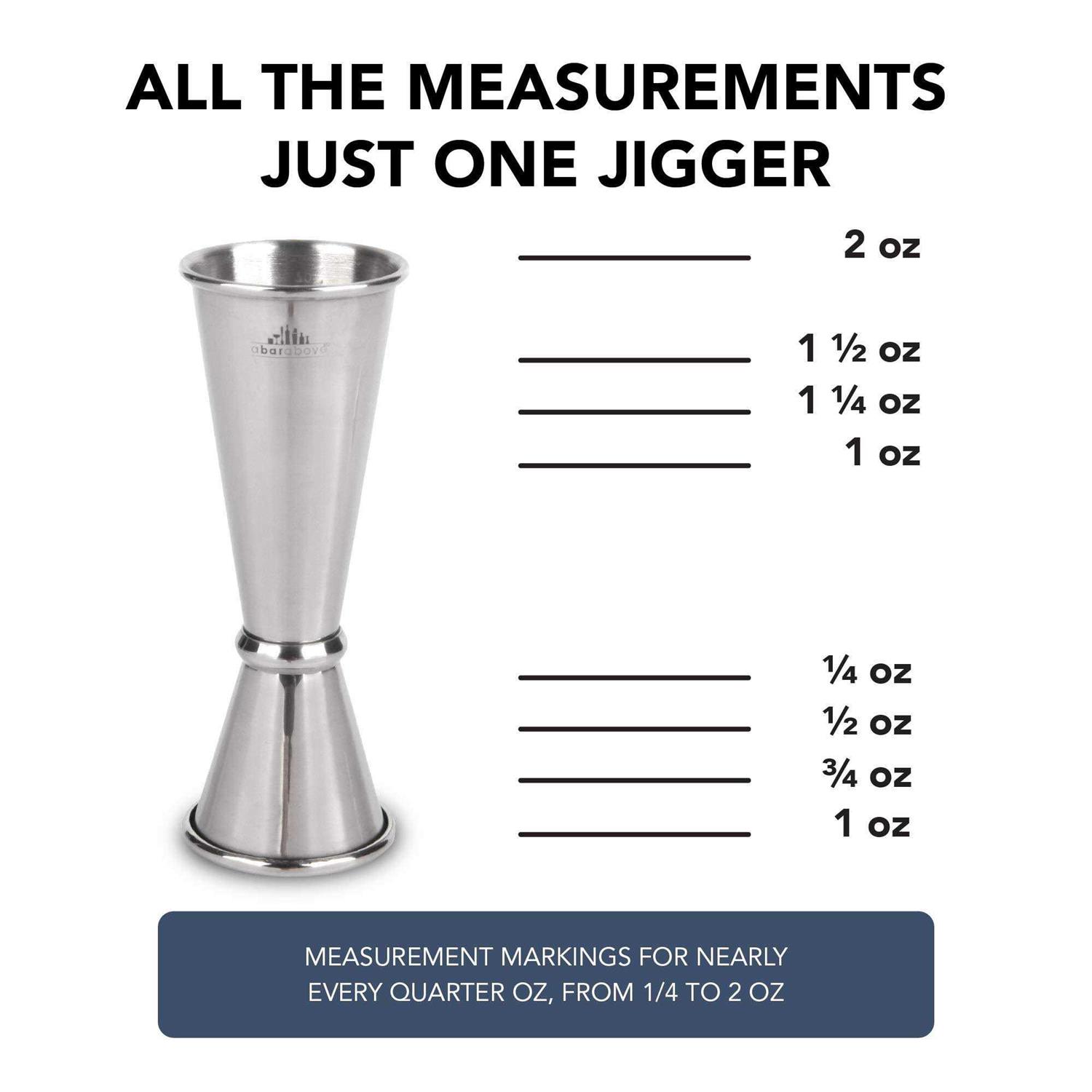 A Bar Above Premium Japanese Jigger with 8 Measurements Inside - Image 5