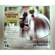 Primula Stewart 1.5qt Whistling Tea Kettle Stainless Steel