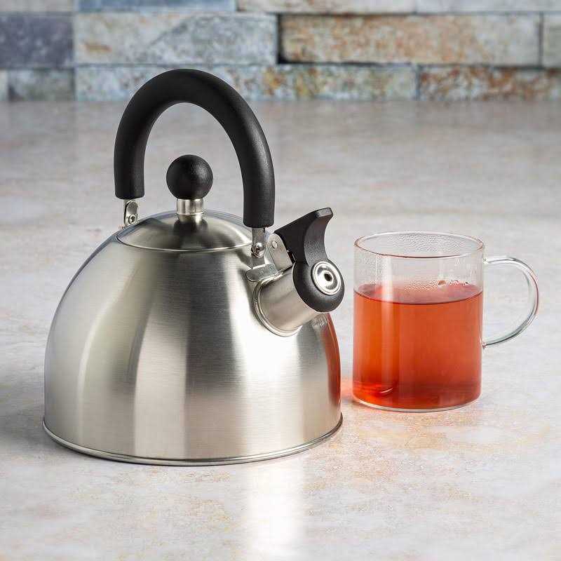 Primula Stewart 1.5qt Whistling Tea Kettle Stainless Steel - Image 2