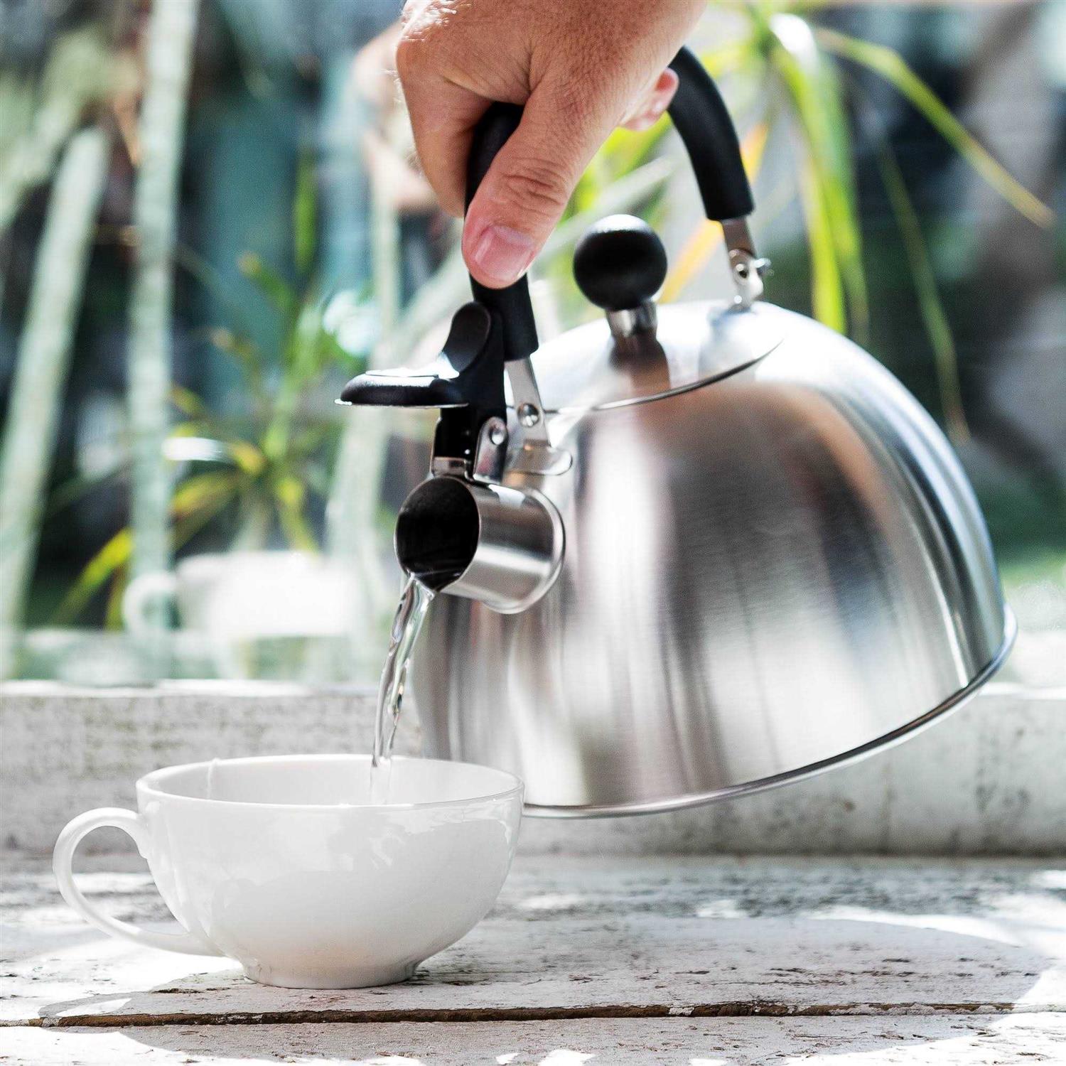 Primula Stewart 1.5qt Whistling Tea Kettle Stainless Steel - Image 5