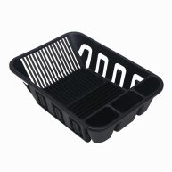 Mainstays 2-Piece Plastic Sink Set Slide-out Drip Tray