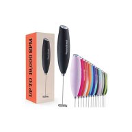 Powerful Handheld Milk Frother Mini Milk Foamer Battery Operated Stainless Steel Drink Mixer for Coffee