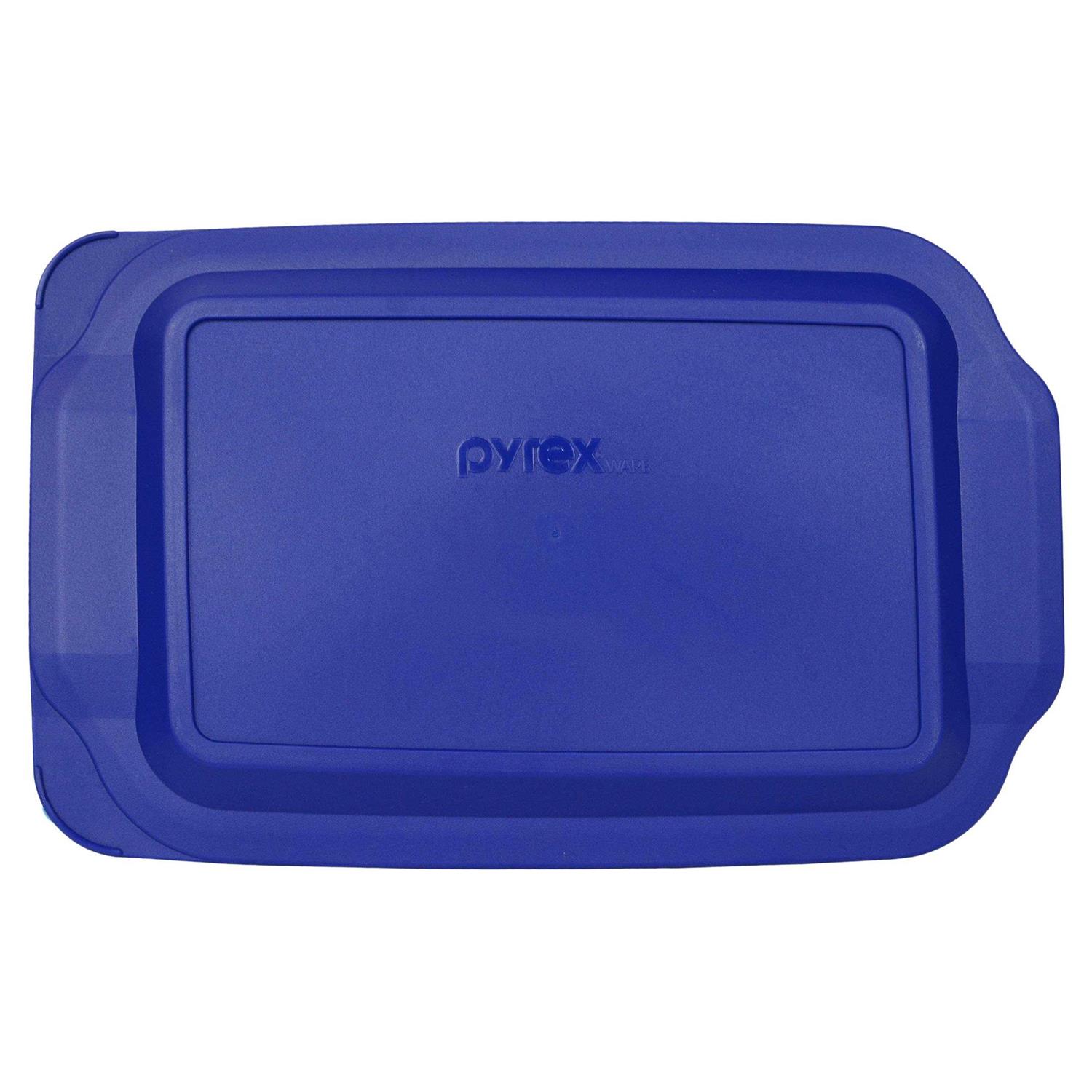 Pyrex 232-pc Red Rectangle Plastic Replacement Lid Cover