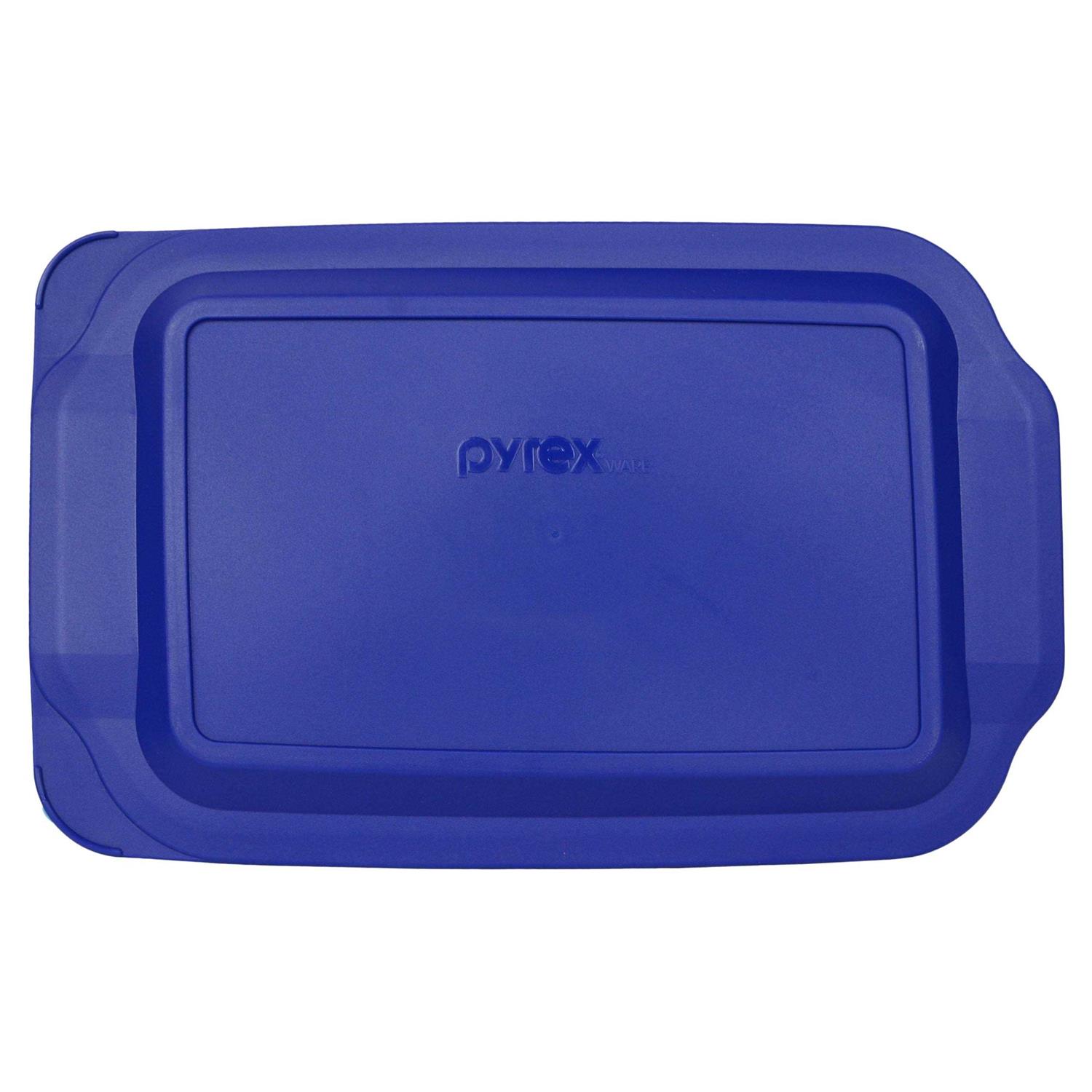 Pyrex 232-pc Red Rectangle Plastic Replacement Lid Cover